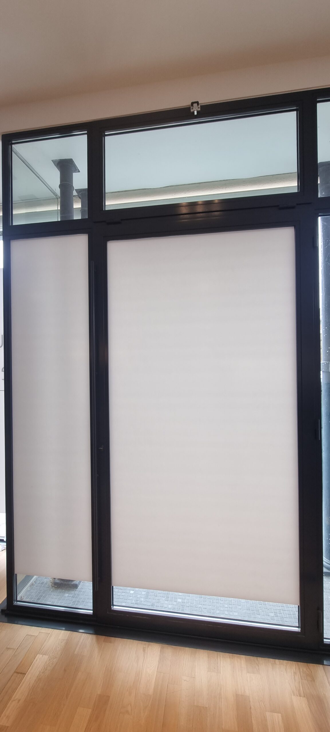 Enlèvement des vitrophanies