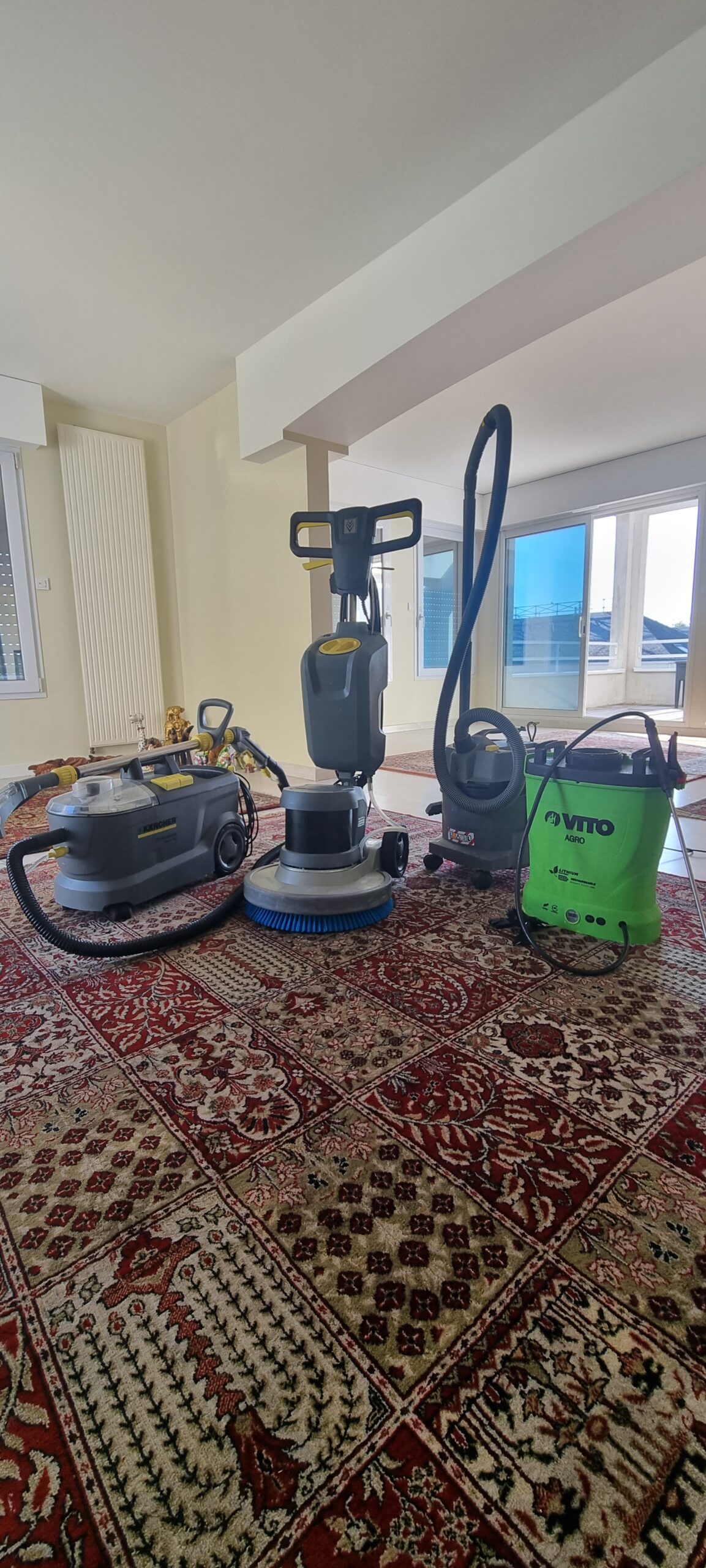 Nettoyage de textile