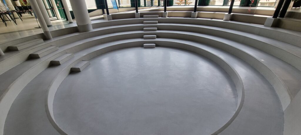 Métallisation sols thermoplastique